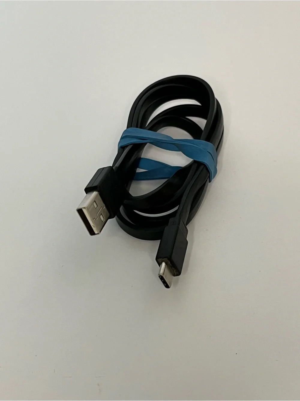 USB-A to USB-C Cable - Black